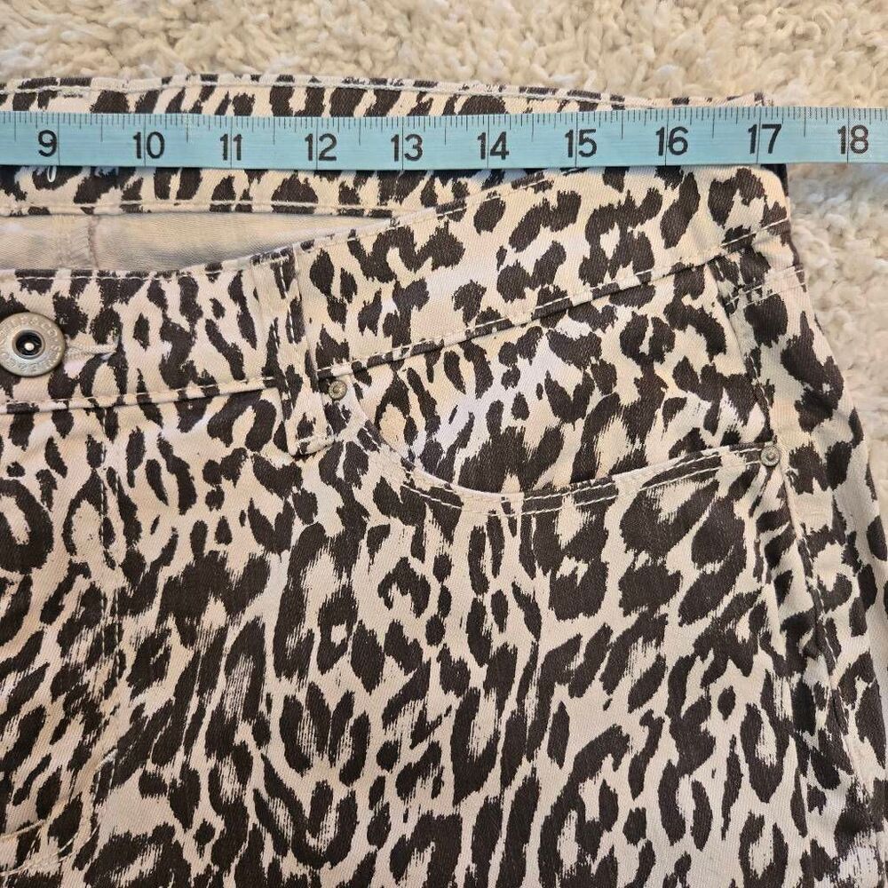 Style & Co Animal Print Curvy Skinny Jean 14 - Picture 5 of 8